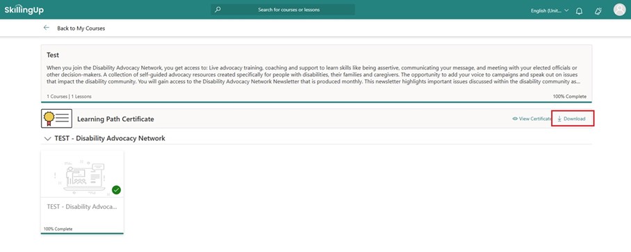 Next you will click “Download” on the top right-hand side of this page.